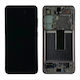 Samsung O ecran cu Mecanism Tactil și Cadru pentru S23 S911B (Negru)