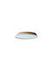 VK Lighting Πλαφονιέρα Οροφής 51εκ. Μπεζ με Ενσωματωμένο LED
