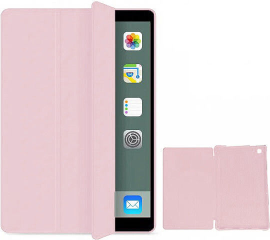 Luxury Flip Cover Ροζ (iPad 2019/2020/2021 10.2'')