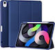 Techsuit Flip Cover Albastru (Samsung Galaxy Tab A9)