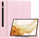 Techsuit Flip Cover Ροζ Samsung Galaxy Tab S8