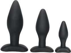 Lilo Anal Plugs Set Black 3pcs