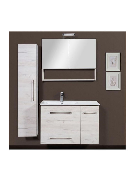 Mabo Dual M 90 Oglindă de Baie cu Lungime 90cm