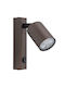 TK Lighting Μονό Σποτ με Ντουί GU10 σε Καφέ Χρώμα