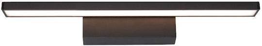 VK Lighting Lumină de Perete cu LED Integrat și Lumină Alb Cald Negru 40cm