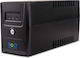 Volt Polska PICO UPS Line-Interactive 600VA 360W με 2 Schuko Πρίζες