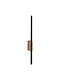 TK Lighting Modern Lumină de Perete cu LED Integrat și Lumină Alb Natural Negru 6x6x5.5cm