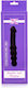 Love Analdildo mit Vibration Schwarz