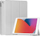 Techsuit Флип капак Сив за Samsung Galaxy Tab S9 Plus