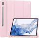 Techsuit Flip Cover Silicon Roz Samsung Galaxy Tab S6 Lite