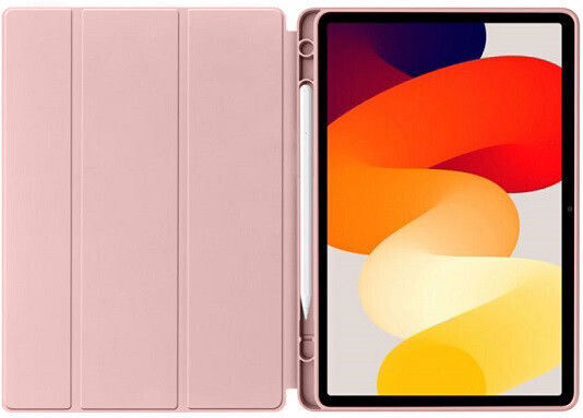 Husă Flip Cover Roz Luxury (Xiaomi Redmi Pad SE 11)