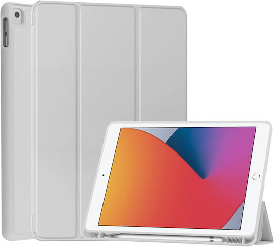 Techsuit Flip Cover Gray (Samsung Galaxy Tab A9 Plus)