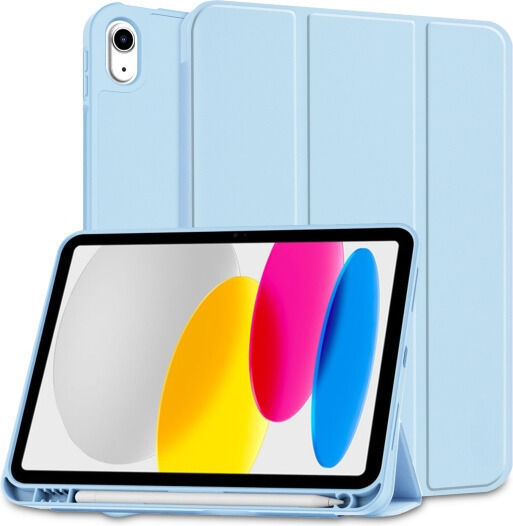 Techsuit Flip Cover Rezistentă Albastru deschia (iPad 2022 10.9'' - iPad 2022 10,9" / iPad 2025 11")
