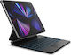 Dexnor Flip Cover με Πληκτρολόγιο στα Αγγλικά US Μπλε (iPad Air 13" 2024/2025/2026)
