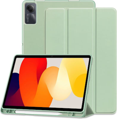 Techsuit Flip Cover Silicon Verde Xiaomi Redmi Pad SE