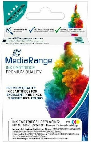 MediaRange Συμβατό Μελάνι Εκτυπωτή InkJet HP 300XL Πολλαπλό (Color) 1τμχ