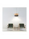 TK Lighting Pendant Light Beige with Socket E27 38x170cm