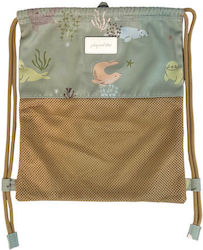 Play and Store Kids Bag Backpack Green 35cmx28.5cmcm Play and Store Kids Bag Backpack Green 35cmx28.5cmcm