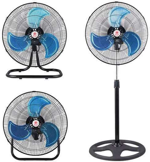 Ventilator Polimorfic 100W Diametru Ventilator 18cm Albastru