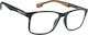 Oramont Reading Glasses +1.75 in Black color 90...