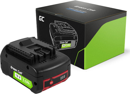 Green Cell Μπαταρία Εργαλείου 18V με Χωρητικότητα 5Ah
