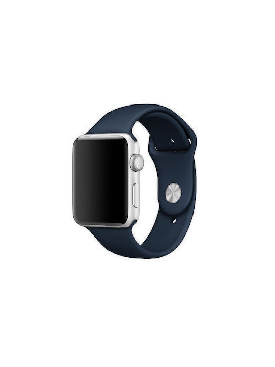 Λουράκι Σιλικόνης Navy Μπλε (Apple Watch 38 / 40 / 41 mm - Μπλε Σκούρο)