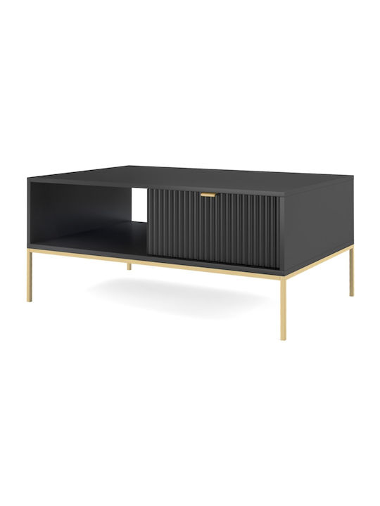 Rectangular Central Coffee Table Nova Wooden wi...