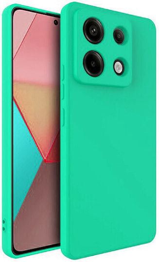 Soft Back Cover Σιλικόνης Τιρκουάζ (Honor X6)