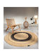 Guy Laroche Majestic Rug Round Summer from Jute Black