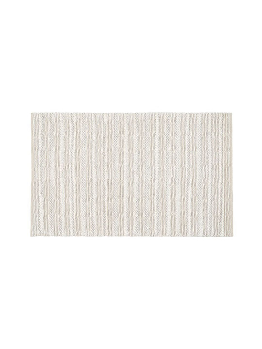 BigBuy Rug Rectangular Cream