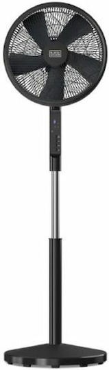 Black & Decker Black & Decker Pedestal Fan 55W 40cm Diameter Black