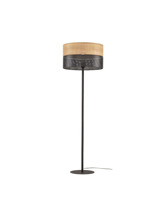 TK Lighting Nicol Floor Lamp H159xW50cm. with Socket for Bulb E27 Beige