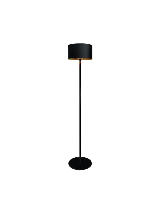 VK Lighting LED Floor Lamp H138xW29.1cm. with Warm White Light Black