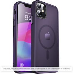 Techsuit Coperta din spate Plastic / Silicon Violet (iPhone 15)