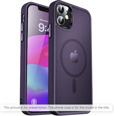 Techsuit Back Cover Plastic / Silicone Purple (iPhone 15)