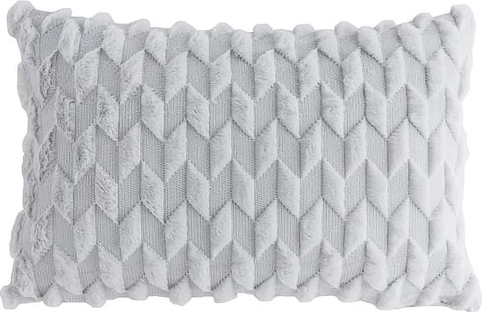 Antilo Textil Μαξιλάρι Γκρι 40x60εκ.
