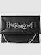 Take Me To An Event Leather Women's Clutch Black