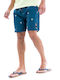 Herren Badebekleidung Bermuda Blue