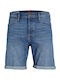 Herrenshorts Jeans Light Blue Denim