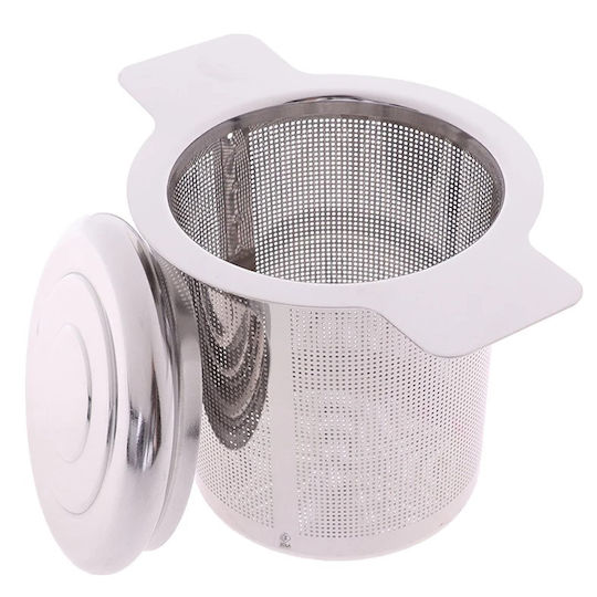 Filtru de Ceai cu mâner din Oțel Inoxidabil 1buc ZE1AG93QWS08