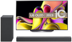 LG Smart Τηλεόραση 55" 4K UHD OLED OLED55B36LA + Soundbar S75Q 3.1.2 HDR (2023)