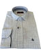 Long-sleeved Shirt Checked Blue