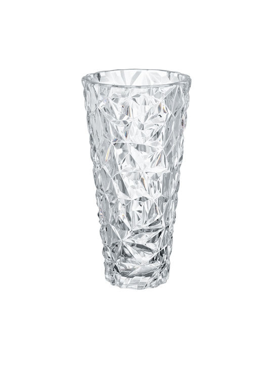 Ready Vază Decorativă Plastic Transparent 30cm 1buc