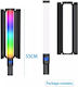 Băț de lumină Light Stick RGB Lumină Inelară 55cm
