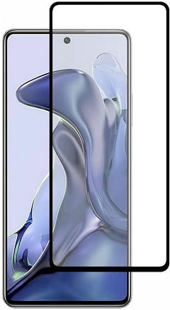 9D 0.3mm Full Face Tempered Glass Μαύρο (Poco X4 Pro)