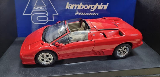 Lamborghini Modeling Figure Car Red in Scale 1:18