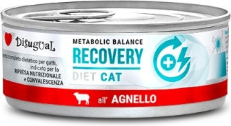 Disugual Wet Cat Food in Cans with Lamb Diet 85g