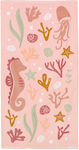 Little Dutch Kids Beach Towel Pink 120x60cm