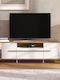 TV Stand Orleans White-White High Gloss M189xD40xH52cm