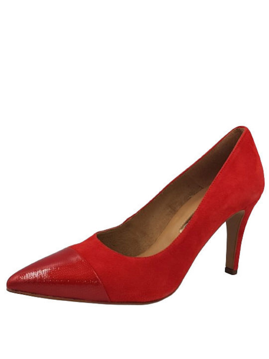 Tamaris Anatomic Leather Red Heels